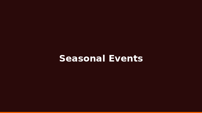 Eventos y Misiones de Temporada